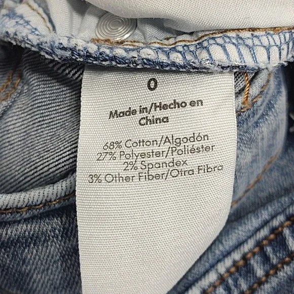 No Boundaries Jeans Womens 0 Juniors Blue Low Rise Flare Leg Cargo Stretch Denim - Picture 6 of 12